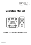 Rocktile GP-120 Specifications