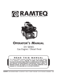 Ramteq BVE Series Operator`s manual