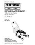 Craftsman 944.361361 Owner`s manual