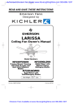 Emerson KF220GLZ00 Owner`s manual