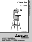 Delta 28-195 Instruction manual