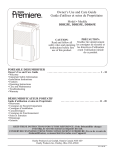 Danby DDR25E Operating instructions