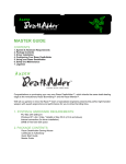 MASTER GUIDE - Razer Support