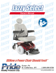 Pride Mobility GC Controller INFMANU3355 Owner`s manual