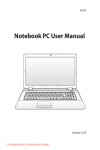 Asus K52JC-A1 User manual