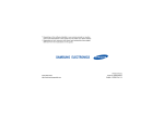 Samsung SGH-D800 User`s guide