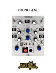 Make Noise PHONOGENE Specifications