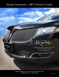 2014 Royale Limousine Owners Guide
