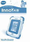 VTech InnoTab User`s manual