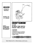 Craftsman 917.292360 Owner`s manual
