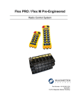 Magnetek Flex 12RS System Instruction manual