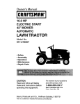 Craftsman 917.272067 Owner`s manual