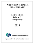 Roche ACCU-CHEK Inform II User`s guide