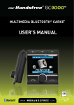 Mr Handsfree BC9000 User`s manual