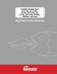 Baumatic B40 User manual