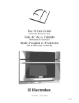 Electrolux EW27SO60LS Use & care guide
