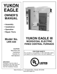 Eagle III Owner`s manual