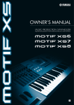 Yamaha Motif XS Specifications