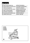 Makita LS1016L Instruction manual