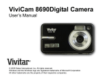 Vivitar VIVICAM 8690 User`s manual
