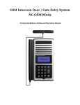 Sentry NC-GSMDE263 User manual