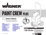 WAGNER Paint Crew Owner`s manual