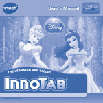 VTech InnoTab Interactive Learning App Tablet User`s manual