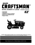 Craftsman EZ3 917.256660 Owner`s manual