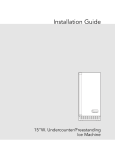 Viking 15"W Installation guide