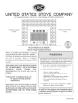 United States Stove VF30IN Specifications
