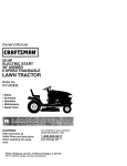 Craftsman 917.272233 Owner`s manual