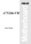 Asus A7N266-VM User guide