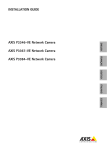 Axis P3367-VE Installation guide