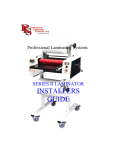 Professional Laminating Systems II Series Specifications
