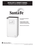 Santa Fe 4021400 Owner`s manual