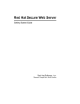Red Hat Secure Web Server
