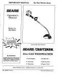 Craftsman 358.799211 Operator`s manual