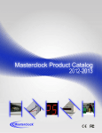 Masterclock TCR1000 Specifications