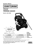 Craftsman 580.752990 Operating instructions
