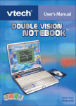 VTech DOUBLE VISION NOTEBOOK User`s manual