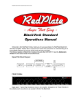 BlackVerb Standard Operations Manual