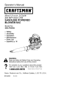 Craftsman 358.794944 Operator`s manual