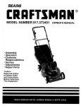 Craftsman 917.373491 Operator`s manual