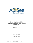 AbiSee Zoom-Ex User manual