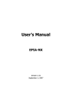 VIA Technologies EPIA-PN User`s manual