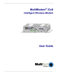 Multitech MultiModem iCell User guide