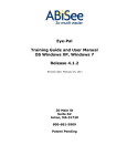 AbiSee Eye-Pal READER User manual