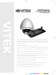 Vitek VT-PTZ36 Instruction manual