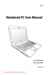 Asus B43J User manual