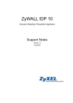 ZyXEL Communications ZyXEL ZyWALL 35 System information
